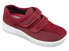 Adidasi confort, dama OrtoMed 4009-T16-W bordo